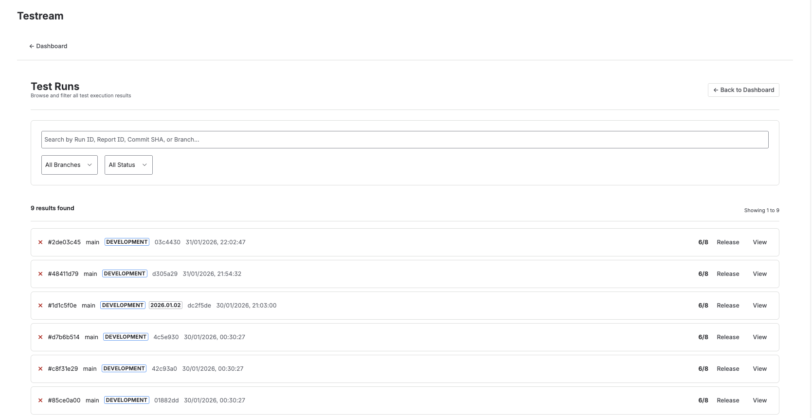 Test Runs in Jira